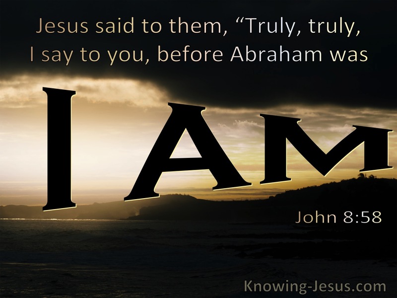 John 8:58 Truly I Say To You Before Abraham Was I Am (windows)07:06